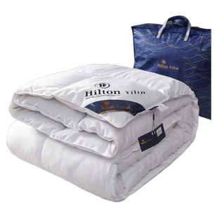 五星级酒店95白羽丝绒蓬松加厚被子夏凉被芯空调被春秋被冬被保暖