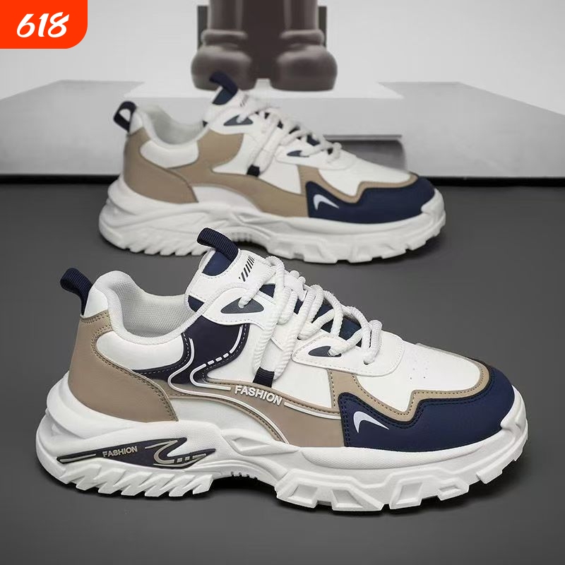 Brand Clearance Sports Shoes for Men 2026 Spring New Model Men's Shoes Thick-Soled Non-Slip Casual Versatile Student Trendy Shoes Running Shoes Brand Clearance Sports Shoes for Men 2026 Spring New Model Men's Shoes Thick-Soled Non-Slip Casual Versatile Student Trendy Shoes Running Shoes