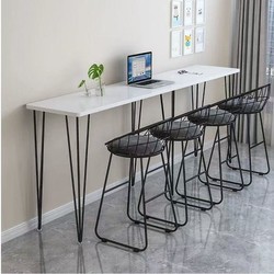 Bar Table For Home Entrance Table Long Table High Bar Table and Chair Small Apartment Bedroom Wall Narrow Table Bar
