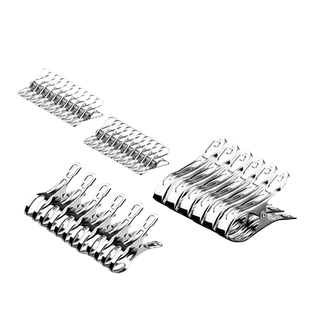 晾衣夹大号不锈钢夹子家用晾被子小夹子强力防风夹衣架晒衣服被单