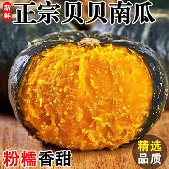 Beibei pumpkin fresh chestnut flavor beibei pumpkin 5jin jin is equal to 0.5kg baby food complementary food beibei chestnut pumpkin farm grown