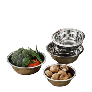 汤盆特厚不锈钢盆家用饭碗食堂装汤打蛋盆装菜碗泡面碗多用盆