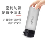 Вместительная и большая портативная пластиковая матовая спортивная бутылка подходит для мужчин и женщин, защита при падении