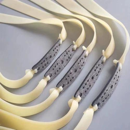 Рогатка с плоскими резинками, длинная мощная прочная высокая резинка, увеличенная толщина