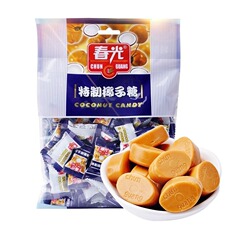 Конфеты 春光特制椰子糖500g散装正宗海南特产传统特浓椰奶糖果250g袋装