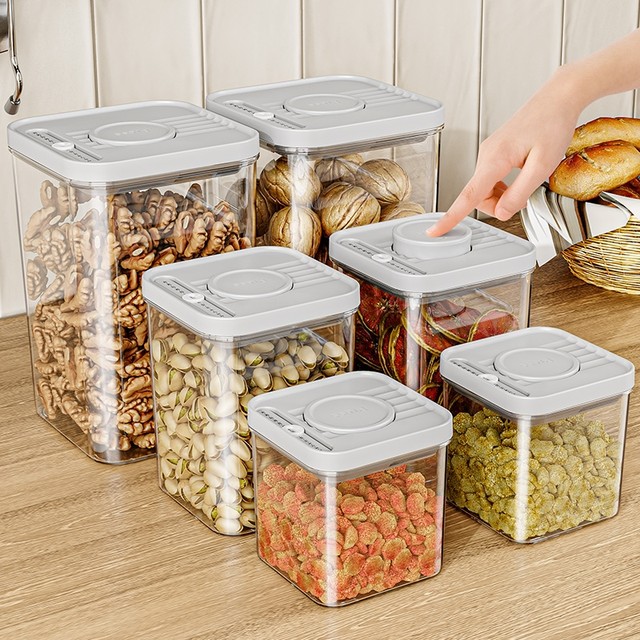 Sealed jars, food grade grain storage box, storage sealed fresh storage box, storage tank, moisture-proof refrigerator,