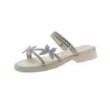 Тапочки, обувь, сетчатая подходит с юбкой с бабочкой, сандалии, 2025 года, популярно в интернете