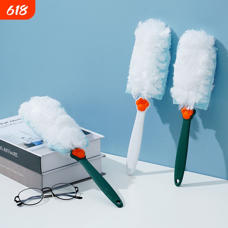 Electrostatic Dust Duster, Disposable Feather Duster, Window Cleaning, Household Dust Removal, Dust Suction Tool, Car Dust Cleaning