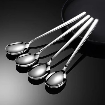 304 stainless steel household long handle spoon