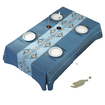 Light luxury high-quality waterproof pvc oil-proof environmentally friendly tablecloth Light luxury high-quality waterproof pvc oil-proof environmentally friendly tablecloth