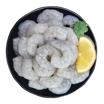 无包冰青虾仁大号净重3斤90-110个去虾线白虾虾新鲜冷冻商用批发