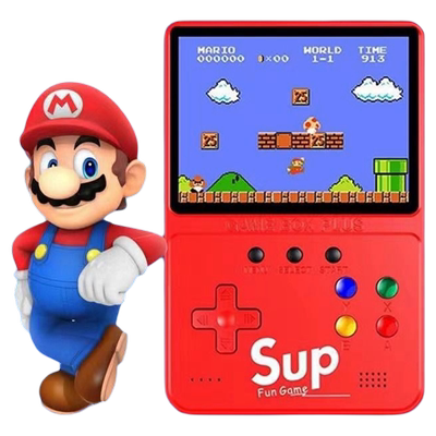 掌上游戏机2024新款连电视俄罗斯方块儿童怀旧大屏超级FC玛丽正版双人高清家用马里奥带手柄老式玩具迷你掌机