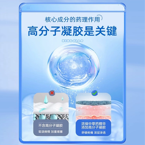 Пекинские коллеги варикозной варикозы, холодные гелевые зеленые сухожилия, поднятые кабели сперматозоидов с лекарственной пастой после официального подлинного 7