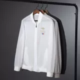 Летняя элитная одежда для защиты от солнца, ультратонкая дышащая куртка для отдыха, шелковая тонкая бейсбольная форма, летняя одежда