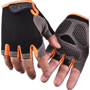 男女器械防滑动感单车运动手套登山半指男士骑行硅胶减震手部防震