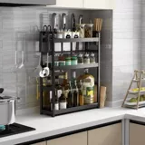 Кухонная многофункциональная полка для хранения приправ, подставка для палочек для еды, многослойный ящик для хранения приправ на столешнице, подставка для масла, соли, соуса и уксуса