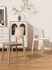 Табуреты и стулья для улицы 户外靠背餐椅现代简约加厚久坐舒服塑料凳子网红商用椅子露营椅