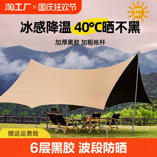 Навес, дорожная складная портативная палатка для кемпинга, защита от солнца