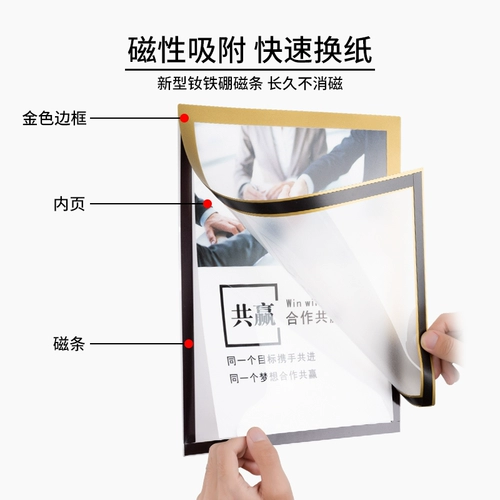 Система хранения, настенный стенд на стену, магнитная безвредная фоторамка