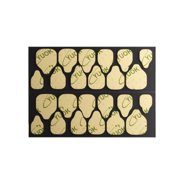 穿戴甲m果冻胶美甲贴强力指甲片双面胶防水牢固可拆卸牛皮纸超薄