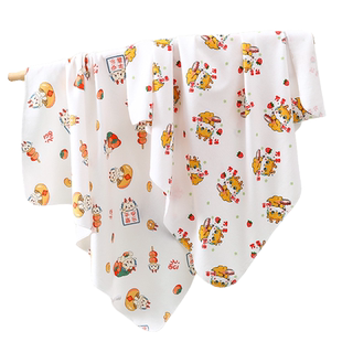 婴幼儿产房包单新生儿A类纯棉夏季薄款宝宝包被襁褓包巾抱被裹巾