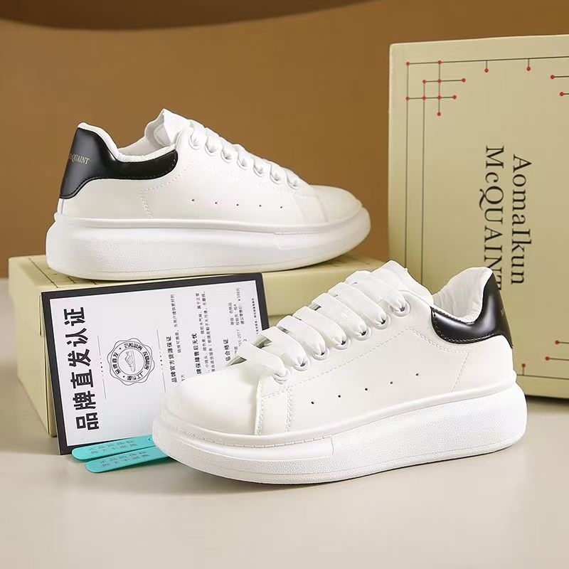 Makun Couple's White Sneakers for Men and Women, Versatile Casual Shoes, Sports Shoes, Height-Increasing Sneakers, Waterproof, Non-Slip, Supportive Makun Couple's White Sneakers for Men and Women, Versatile Casual Shoes, Sports Shoes, Height-Increasing Sneakers, Waterproof, Non-Slip, Supportive