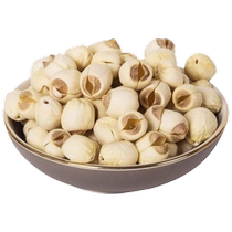 Jianning lotus seed dry goods coreless white lotus cored non-milled lotus macaroni 250g lily tremella soup powder material lotus seeds