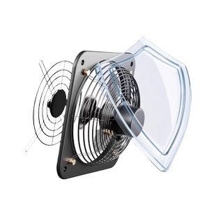 工业排气扇家用窗式抽风机方形换气扇厨房抽油烟机强力租房排烟扇