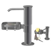 Kitchen sink detergent press dispenser soap liquid artifact extension tube detergent spirit press bottle pump head for dishwashing basin