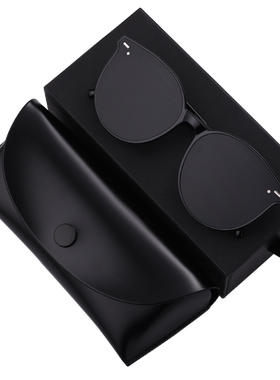 gm墨镜男太阳镜眼镜女开车偏光防紫外线晒高级感2024新款圆脸方框