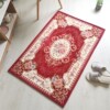 European style carpet, chenille woven jacquard classical carpet floor mat, living room entry kitchen water-absorbent anti-slip carpet