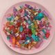 Luminous bottle DIY Internet celebrity Douyin miniature objects beverage wine bottle food play blind bag accessories accessories materials