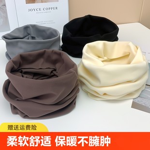 2024 新しいスタイルの女性用スカーフ、冬暖かい首の保護、頸椎フード、小さな首のスカーフ、メンズスカーフ、暖かくて薄い