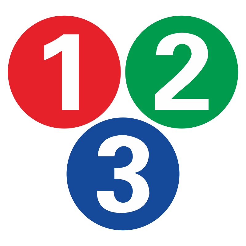 防水pvc数字贴纸编号桌号圆形不干胶字母贴设备餐桌编号牌序号储物柜号码比赛数字编号不粘胶号码牌帖纸定制