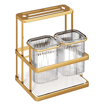 Chopstick knife holder storage rack wall hanging household chopstick tube kitchen household new drain storage box chopstick basket chopstick cage