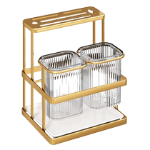 筷子刀架置物架壁挂家用筷子筒厨房家庭新款沥水收纳盒筷子篓筷笼