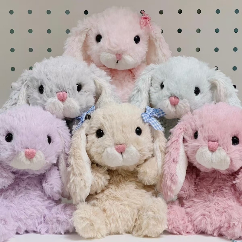 British Jc Cute Doll Sweet Little Rabbit Yummy Rabbit Jc Rabbit Plush Toy Face-Shaping Tulip Penguin