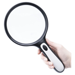 放大镜高清正品老人儿童用高倍鉴定专用维修阅读不伤眼手持扩大镜