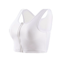 Corset bra for women with large breasts traceless slim chest zipper shockproof vest sports wrap breast reduction breast shaping handsome t