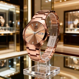 手表男款全自动男表数字双日历防水腕表男机械风全自动防水高级感