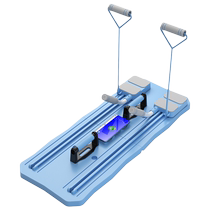 Multi-functional abdominal abdominal board fitness home automatic rebound abdominal curling exercise abdominal muscle strengthening abdominal wheel flat support magical equipment