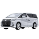 电动门1:18大号埃尔法车模型合金仿真商务汽车模型摆件男孩玩具车