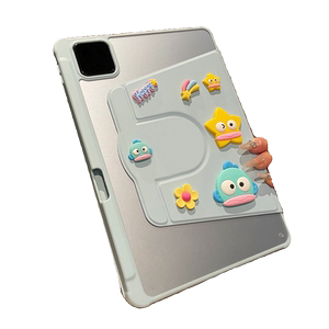 适用汉顿丑鱼720旋转亚克力支架华为MatePadSE11寸2024新款保护MatePad11.5's10.4寸MatePadpro11 防摔平板壳