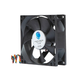 8cm机箱风扇4针线pwm温控调速台式机电脑cpu风扇8025静音散热