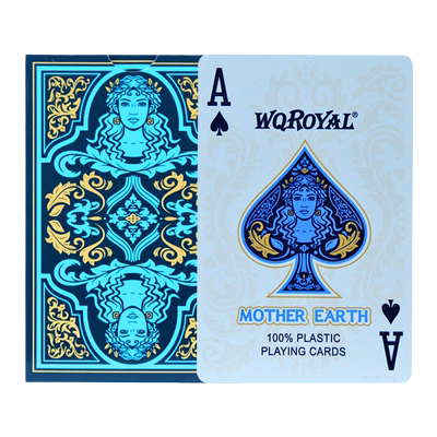 扑克牌塑料PVC防水防折高档磨砂加厚加硬梭哈高质量桥牌朴克批发