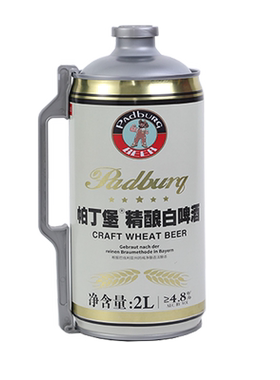 整箱精酿原浆啤酒2L六大桶
