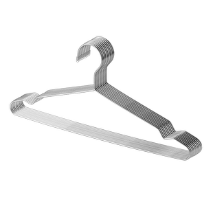 304不锈钢衣架家用宿舍加粗加厚晾衣架挂钩衣撑子无痕加长阳台