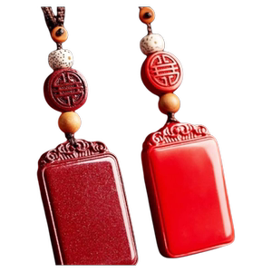 知涵平安无事牌钥匙扣新款2024龙年本命手机链女平安牌男招财挂件