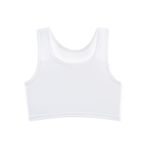 Corset bra big breasts appear small les handsome t super flat chest pad shockproof sports vest seamless chest wrapping breast shaping womens summer