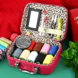 Коробка для иголок и ниток, иголка и нитки для свадебного приданого, набор ниток, хозяйственные иголки и нитки, сумка для ниток, практичная, качественная, элитная коробка для хранения, швейная и портативная.